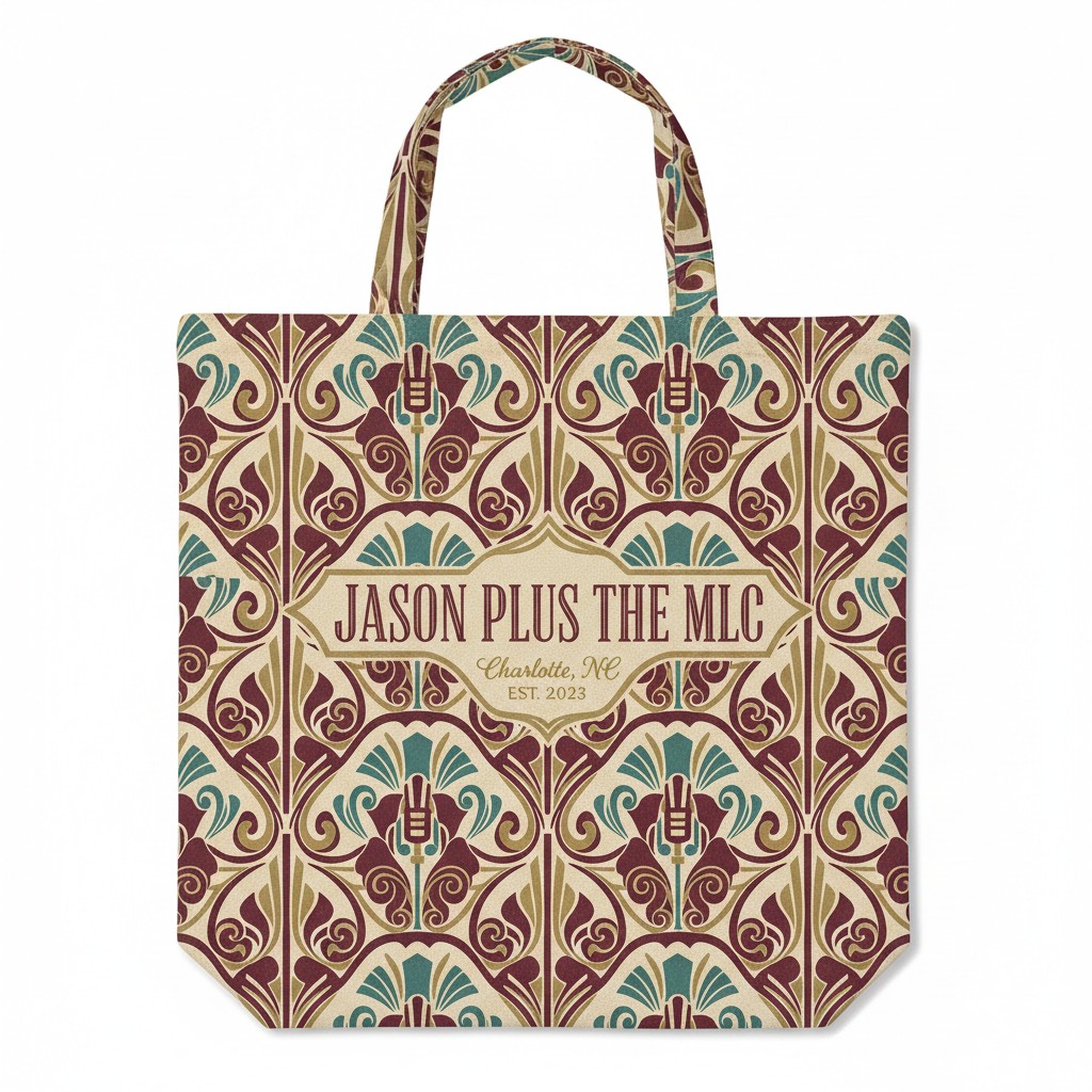 Jason Plus The MLC tote bag — all-over print